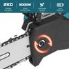 3000W 8/10 Inches Cordless Electric Saw Chainsaw With 2PC Li-ion Battery Brushless Motor Rechargeable Woodworking Tool 388VF