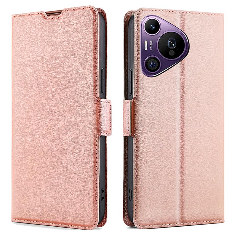 Für Huawei Pura 70 Pro/70 Pro+ Hülle PU Leder Ultradünn Stoßfest Brieftasche Handyhülle