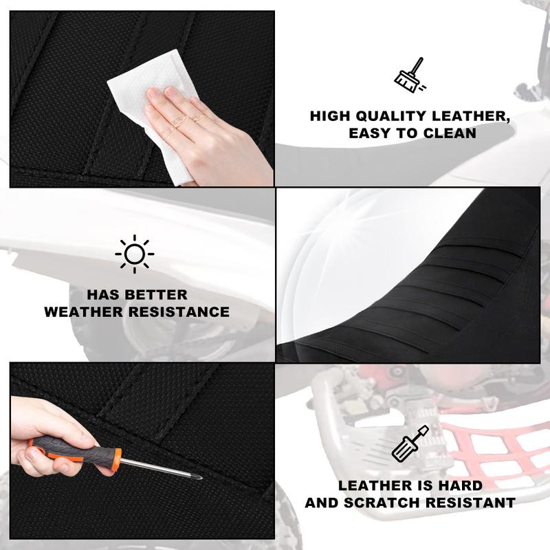 For Yamaha YFZ 450 YFZ450 2004 2005 2006-2013 Motorcycle Anti-Slip Seat Cover PVC Leather Waterproof Seat Cushion Pad Protector