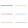 Japan PILOT Frixion Light Natural Color 6-color Set SFL-60SL-6CN