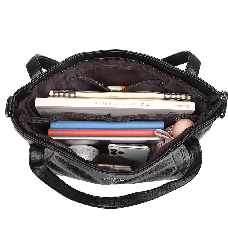 Women's Vintage Handbag Shoulder Bag Large Capacity Tote Bag