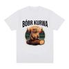 Bober Kurwa Bobr T-shirt Funny Meme Graphic Men's Women Fashion Hip Hop Short Sleeve Loose T-shirts Cotton Comfort T Shirt