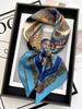 Vintage Chain Print Satin Square Scarf Soft Lightweight Women’s Fashion Accessory for Hair Neck Shawl Elegant Hair Scarf