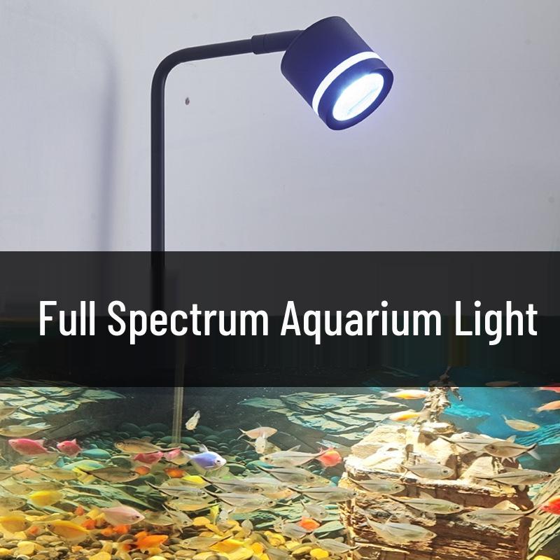 Eco-Friendly LED Aquarium Spotlight with COB Lighting for Fish Tanks & Aquatic Plants