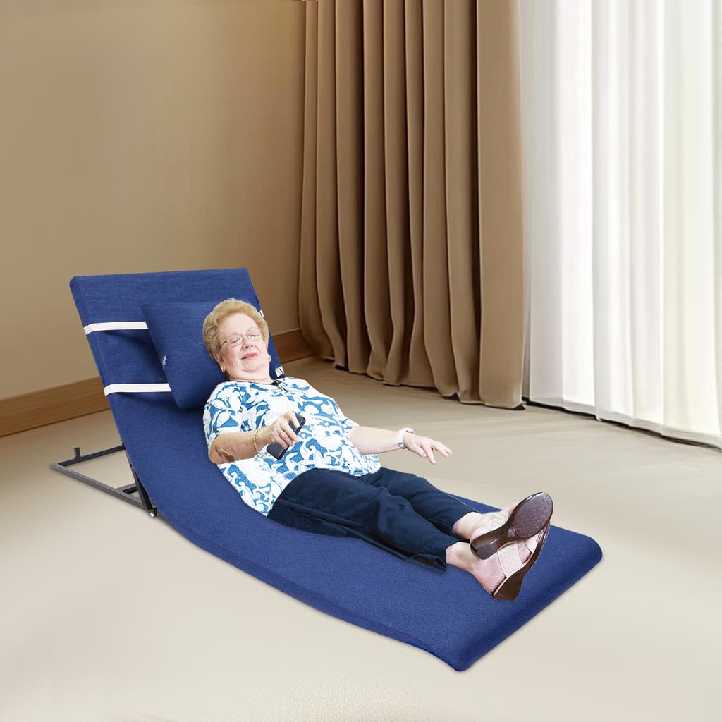Electric Patient Lift Bed Backrest, 330 LBS Weight Capacity, Remote Control Adjustable Height for Senior Care, Home Hospital Use