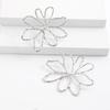 Creative Design Small Water Drop Leaf Gold Color Metal Earring for Women Trendy Long Leafy Flowers Pendientes Punk Jewelry Gift