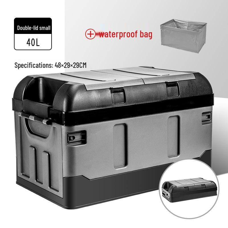 Foldable Car Trunk Organizer & Camping Storage Box