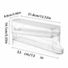 Transparent Egg Holder Rack Ladder Style Egg Organizer Holder  for Refrigerator Side Door
