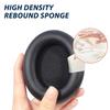 Memory Foam Earpads for Over Ear Headphones Offering Enhanced Bass Performances and Easy Installation