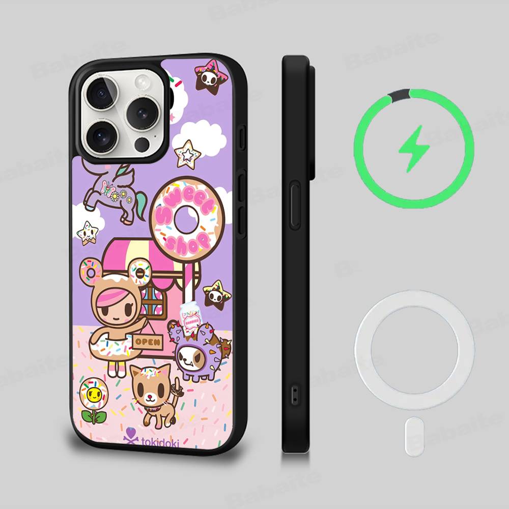 H-Hazbin Hotel Angel For Magsafe Magnetic Wireless For IPhone 16 15 14 13 12 11 17 Pro Max Plus Phone Case