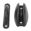 2pcs Black RV Door Retainer Kit Arc Shape Catch Holder RV Door Holder White Door Stop Retaining Catch Caravan