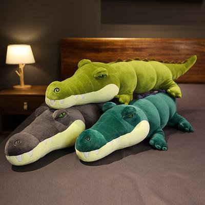 80-180cm Simulation Crocodile Plush Toys Stuffed Soft Animals Plush Long Crocodile Pillow Doll Home Decoration Gift for Kids Boy