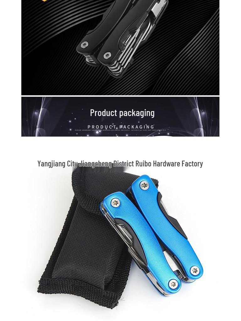 Mini wielofunkcyjny brelok narzędziowy: Przenośne Szczypce, Nóż, Gadżet Kieszonkowy Outdoorowy