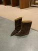 Retro Niche Long Boots Pointed Inner Height Increase Straight Boots Autumn and Winter Thin Sleeve High Boots