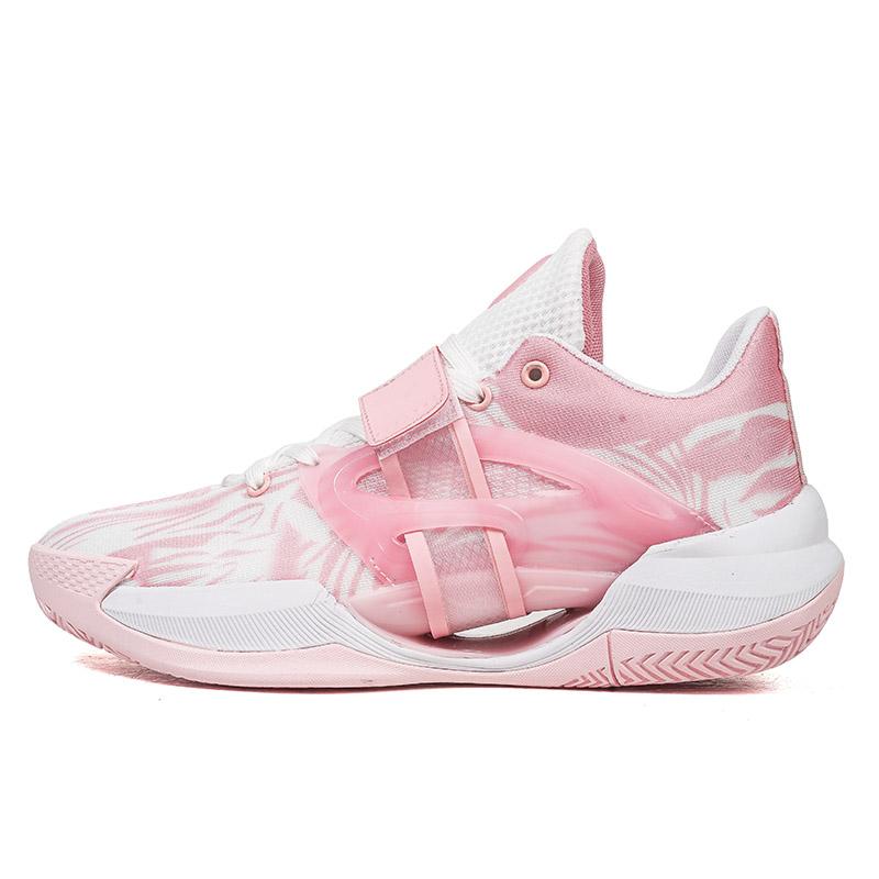 

Мужские баскетбольные кроссовки Модные уличные тренировочные спортивные кроссовки Отскок Противоскользящие Дышащие Баскетбольные Профессиональные соревновательные кроссовки 45 розовый