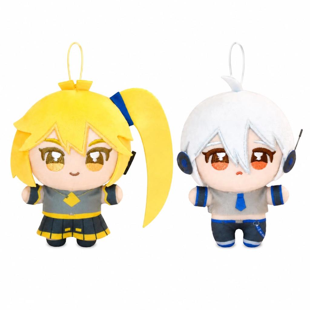 Akita Neru & Yowane Haku Plyšáci Mini Kompletní Sada (2 typy) Cca. 10cm Oficiální