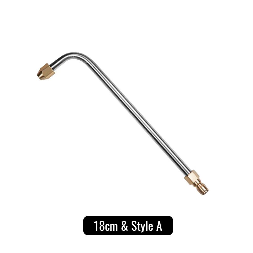 

Изогнутый на 90 градусов стержень для мойки желобов, насадка для очистителя желобов, давление для насадки-шпателя, быстрое соединение 1/4 дюйма