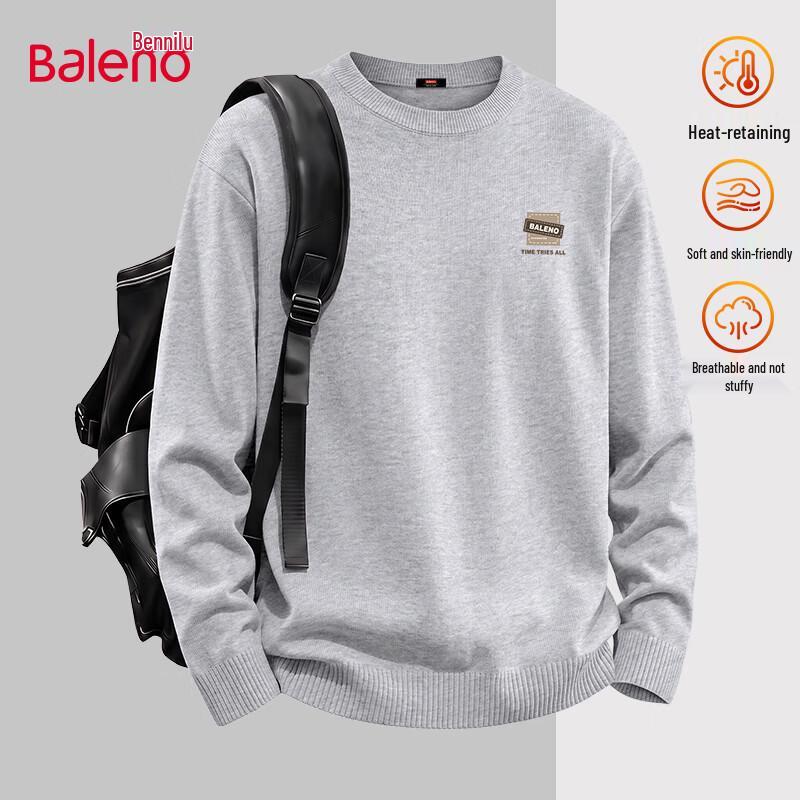 Baleno Men's Lazy Style Crew Neck Knit Pullover