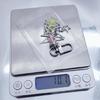 Stylish Star Beaded Phone Chain Alloy Material Star Keychain Bag Decoration