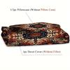 Gold Mandala Flowers 3D Print Duvet Cover Set Bohemian Style Double For Adults Queen King Size Bedding Set With Pillowcase