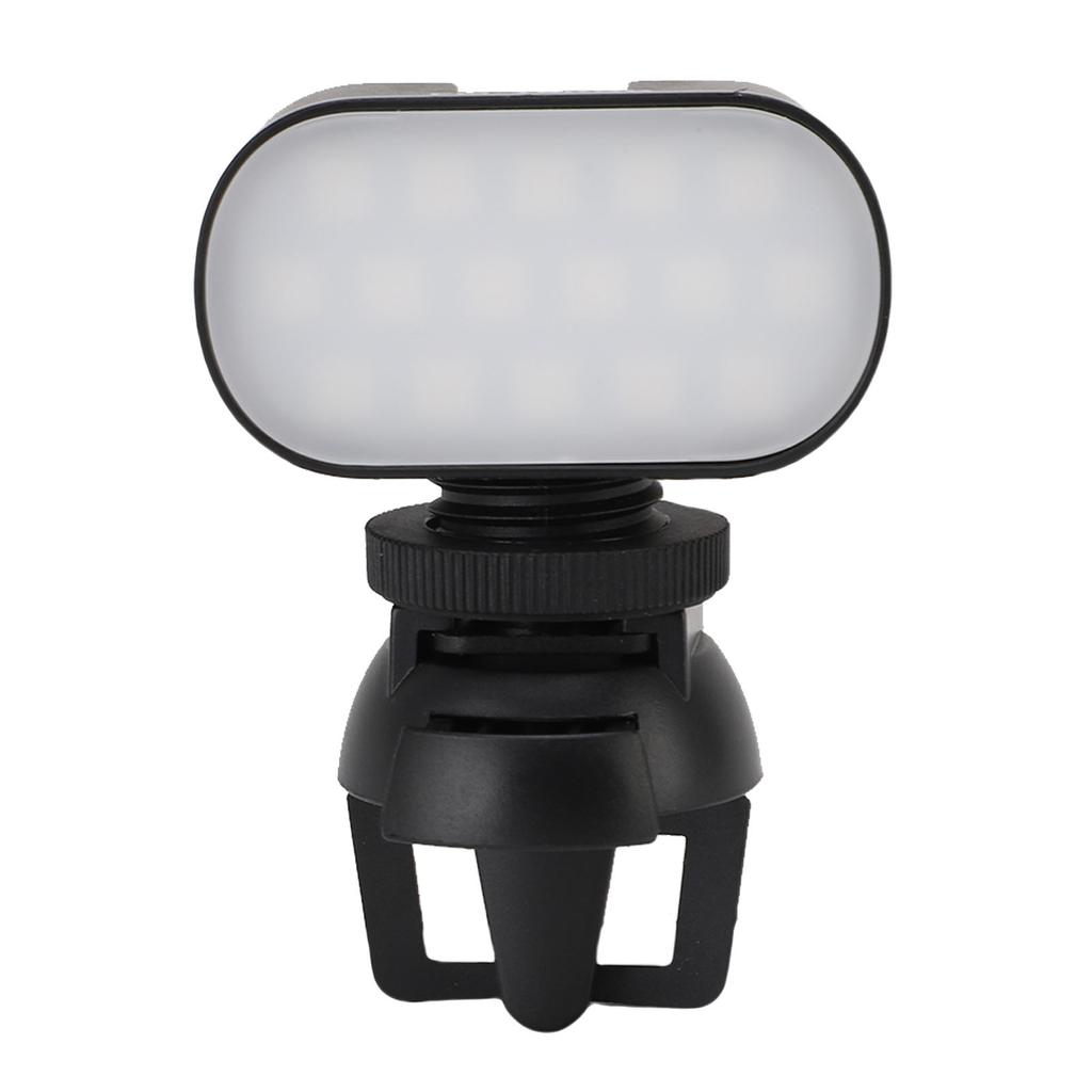 LED Selfie Light Portable RGB Rechargeable Clip Fill Light with Adjustable Brightness for