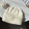 Versatile wool hat women's autumn and winter couple headband hat warm ear protection knitted cold hat men's tide