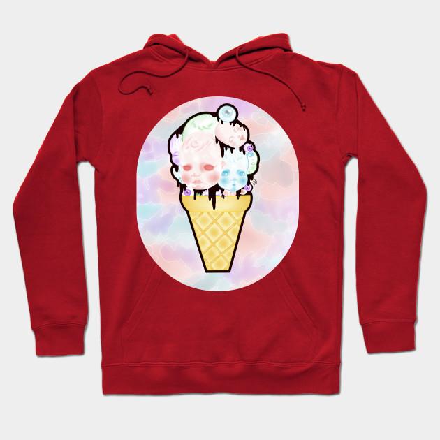 Buy Men/women Hoodie Ice Cream Baby Printed Street Hip Hop Pullover