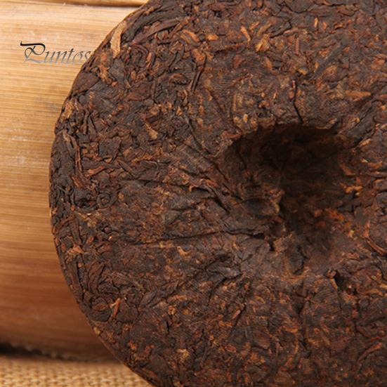 100g Yüksek Kaliteli Çin Yaşlı Yunnan Puerh Olgun Çay Yuvarlak Tuğla Sağlık