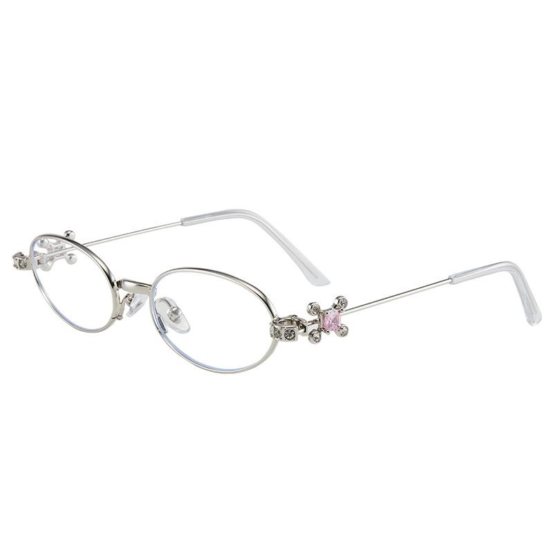 Fashion Metal Women'S Sunglasses, Trendy Versatile Sunglasses, Uv Protection Sunglasses