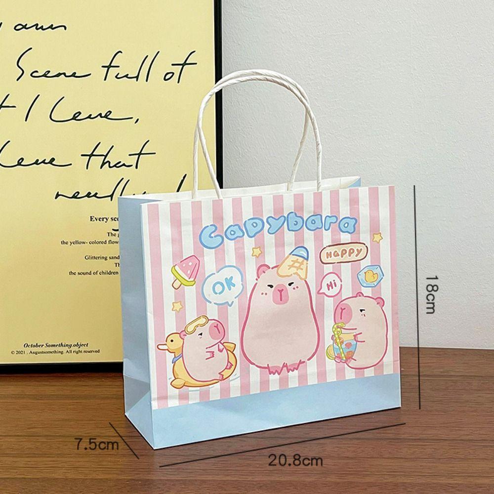 

Складная Сумка Капибара Хозяйственная Сумка Прочные Сумки для Хранения 3