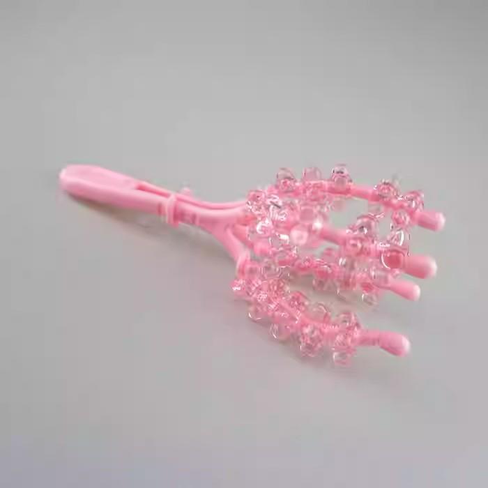 Rouleau de Massage Multifonctionnel Bras Taille Jambe Relaxation Musculaire Masseur Outil de Beauté Rose