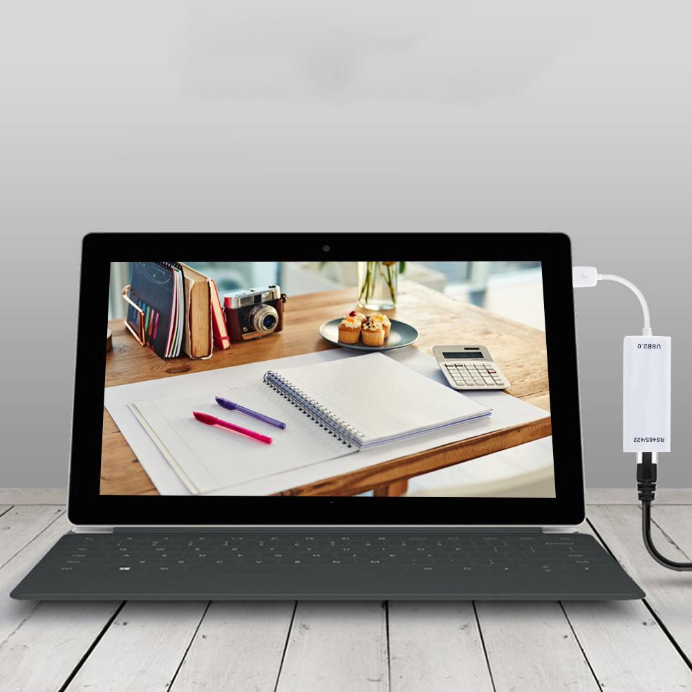 USB to RS485 RS422 Converter Adapter Industrial Grade with British PL2303 Chip RJ45 Interface Anti Surge Anti Thunder