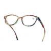 3PCS Reading Glasses Women Printed Reading Glasses Anti Blue Light Eyeglasses Unisex Black Glasses Men