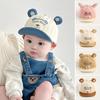 Cute Cartoon Baby Duck Tongue Hat Spring Kids Baseball Hats Boy Girl Sun Protection Peaked Cap 3-24Month Children Sunshade Visor