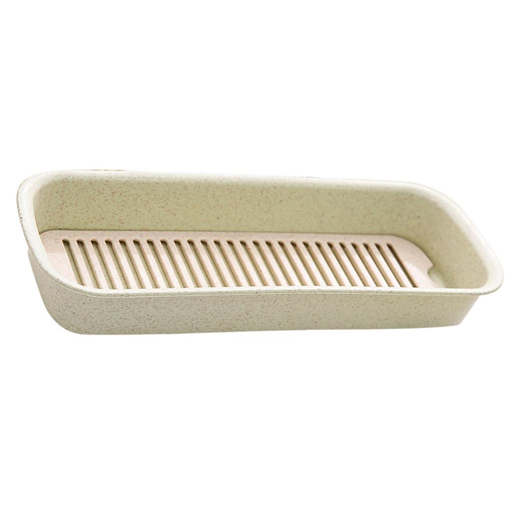 Flatware Box Removable Draining Tray Multi Functional Tableware Organizer for Chopsticks Spoon Fork