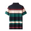 T-shirt da uomo a maniche corte tinta unita estiva Sottile Polo da uomo con colletto a revers da lavoro
