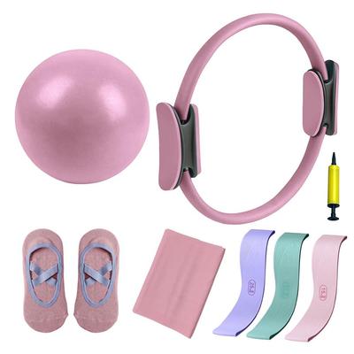NEW Pilates Ball And Ring Set Pilates Fitness Ring Resistance Band Exercise Workout Fitness Equipment For Pregnancy Postpartum