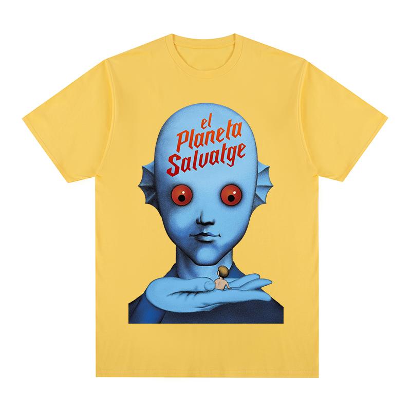 Fantastic Planet El Planeta Salvaje 70s Cult Movie T-shirt Cotton Men T Shirt New TEE TSHIRT Womens Tops