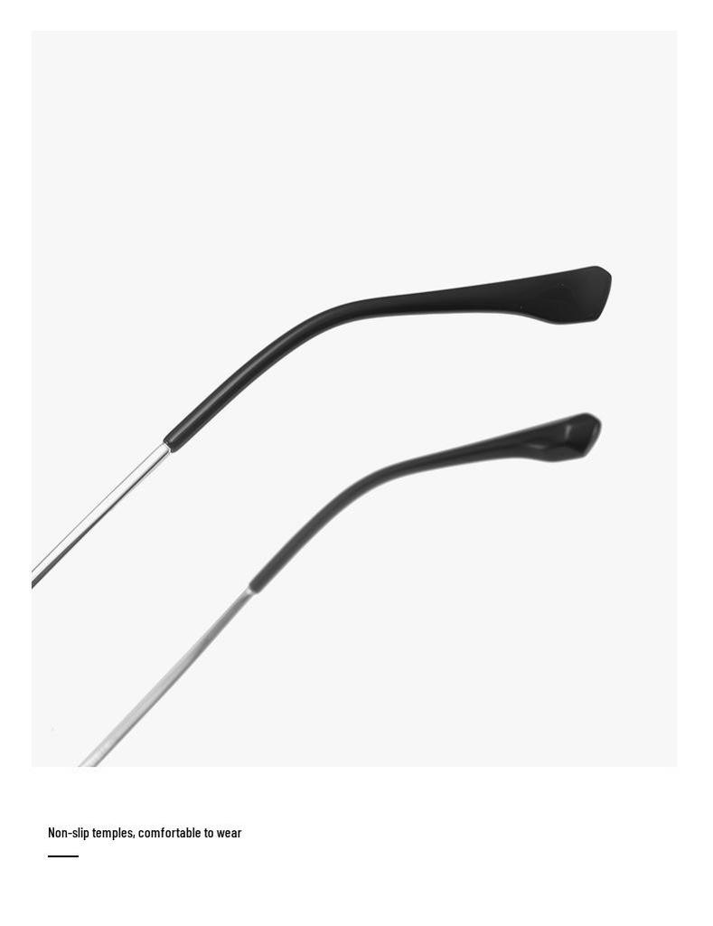 Ultralight Pure Titanium Vintage Round Eyeglass Frames 51 - Simple, Fashionable Design, Compatible with Prescription Lenses