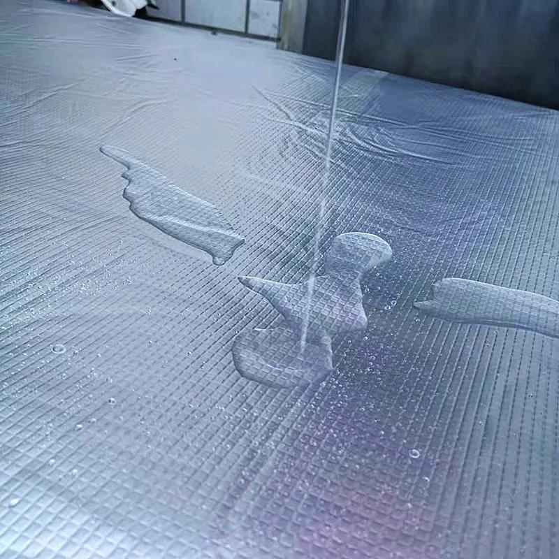 500x2000x5/10mm Aluminum Foil Sound Deadener Mat Self Adhesive Acoustic Thermal Pad Automobile Audio Sound Insulation Mats