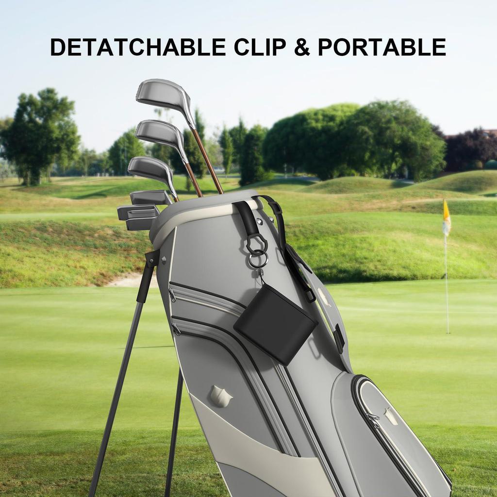 Golf Club & Ball Cleaner Bag ,Washer Pocket ,Waterproof, Portable, Gift Accessories Compact Design