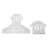 RC Chassis Armor Stainless Steel Front Rear RC Car Body Protector Armor for King Motor KM 17 RC