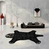 Special-shaped carpet, cartoon irregular carpet, lying tiger/panther//lion, living room bedroom, 80x160cm