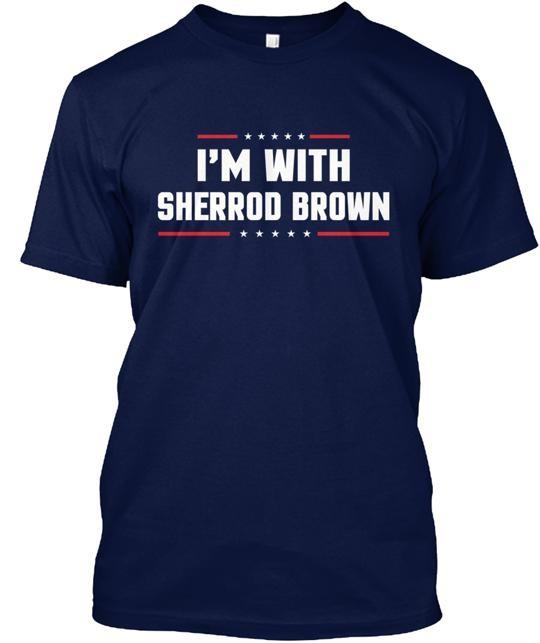 Sherrod Brown T-Shirt Made in the USA Size S to 5XL Unisex T-Shirt S