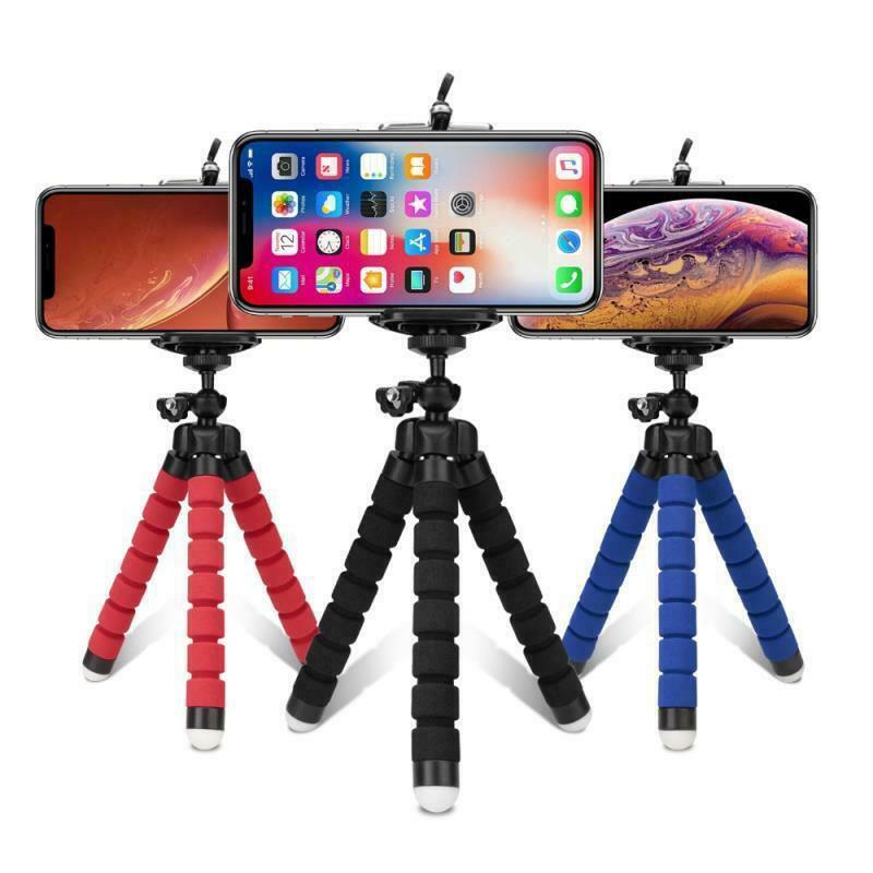 Universal Mobile Phone Holder Tripod Stand For Iphone Camera Remote With