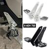 Motorcycle Footrests Passenger FootPegs Rear Pedal Foot Stand Folding Footrest For HONDA XADV750 X-ADV750 X-ADV 750 2021-2025