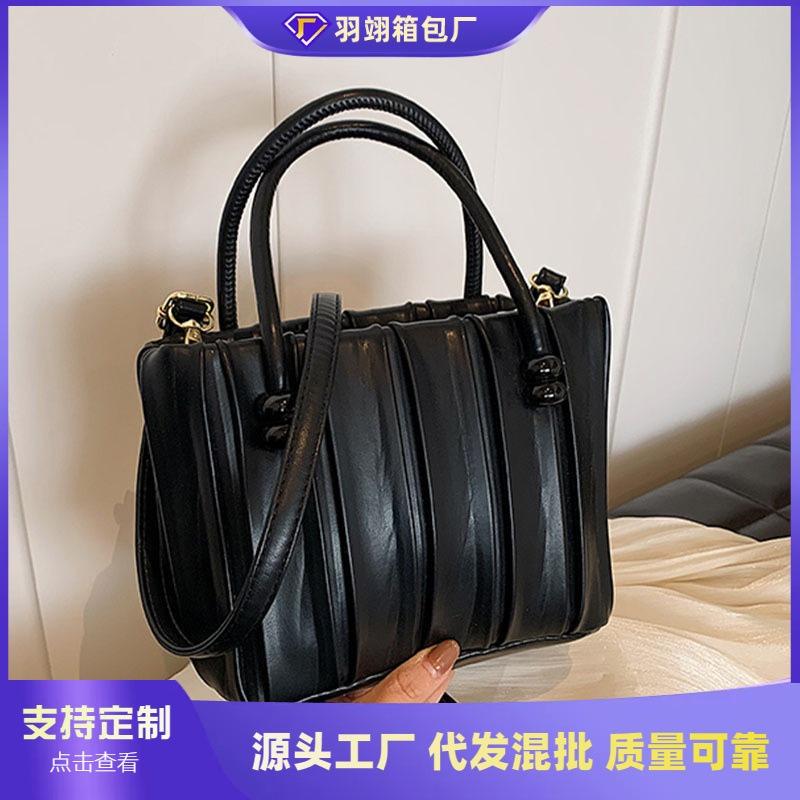 Premium handbag bag bucket women's bag new trendy fashion shoulder bag commuter versatile messenger bag