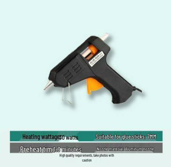 Multicolor High Viscosity Hot Melt Glue Gun for Handmade Jewelry and Crafts