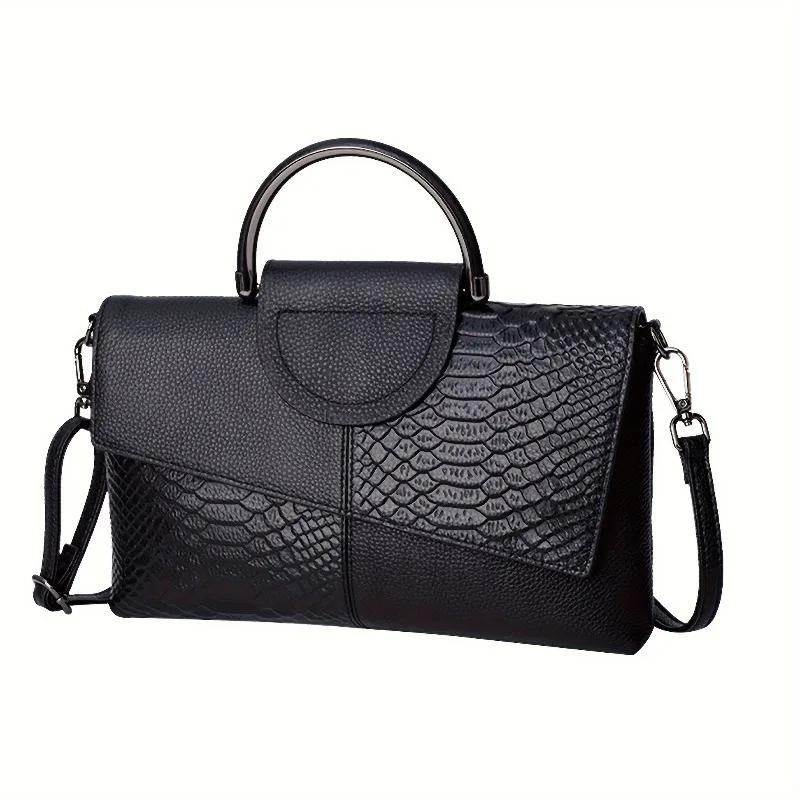 

Fashiable Large Capacity Single Shoulder Crossbody Bags, Korean Versi Versatile Women s Handbag, Commuting Banquet чёрный