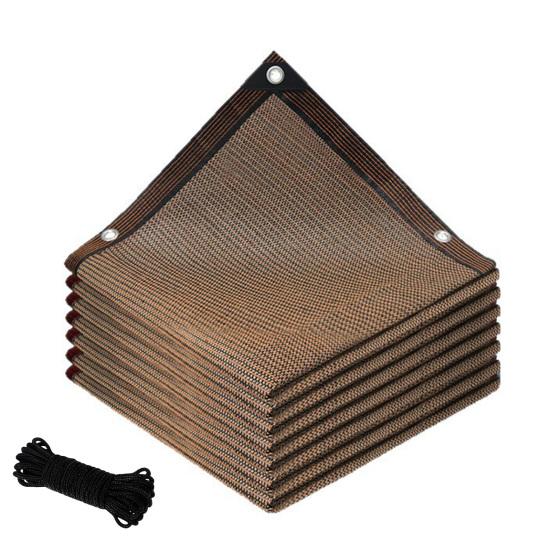 Shade Cloth for Garden Plants, Sunshade Netting with Reinforced Grommets, Garden Bed Shade Cover, Outdoor Shade Netting for Kennels Chicken Coop